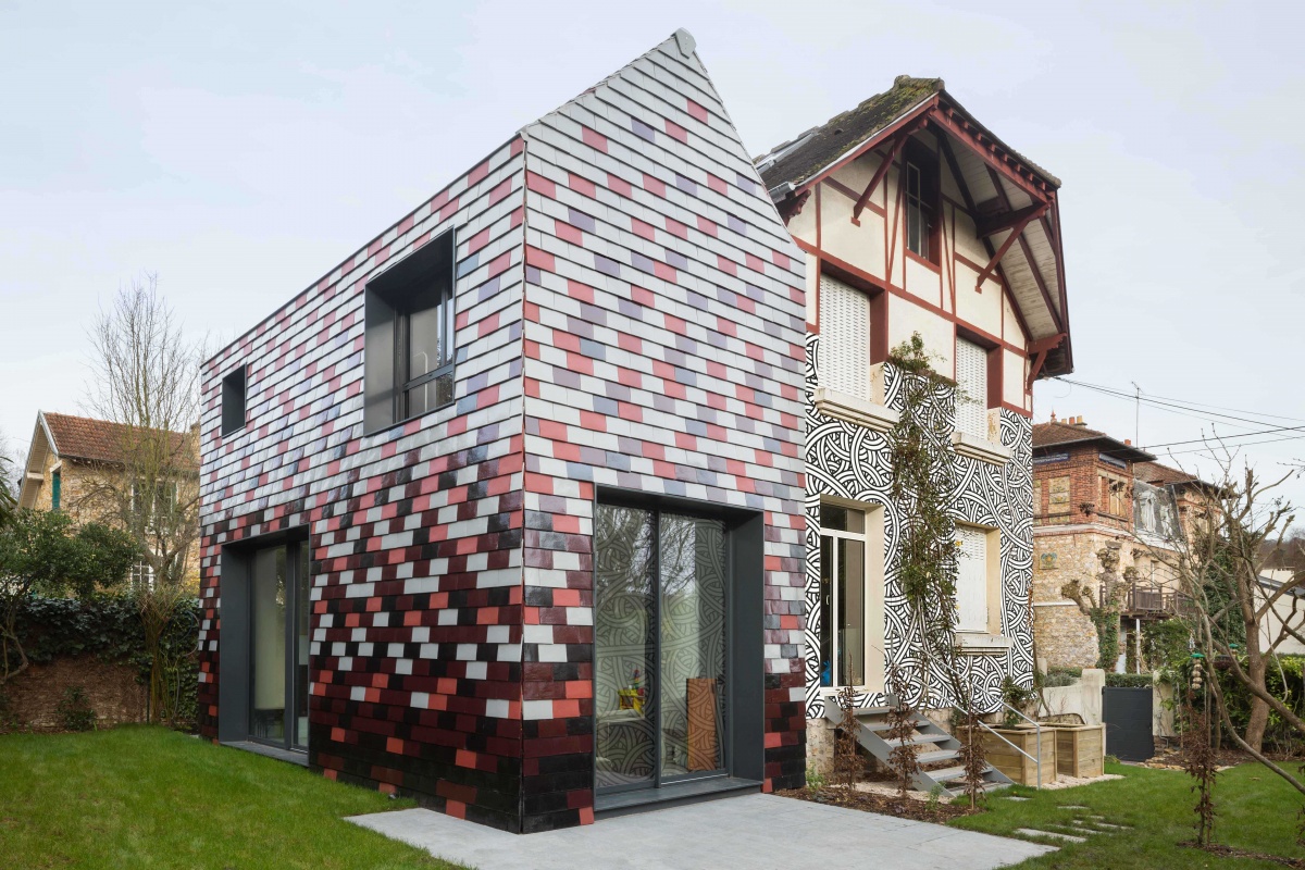 Rnovation et extension de maison individuelle avec un bardage compos tuiles vernisses : image_projet_mini_107949