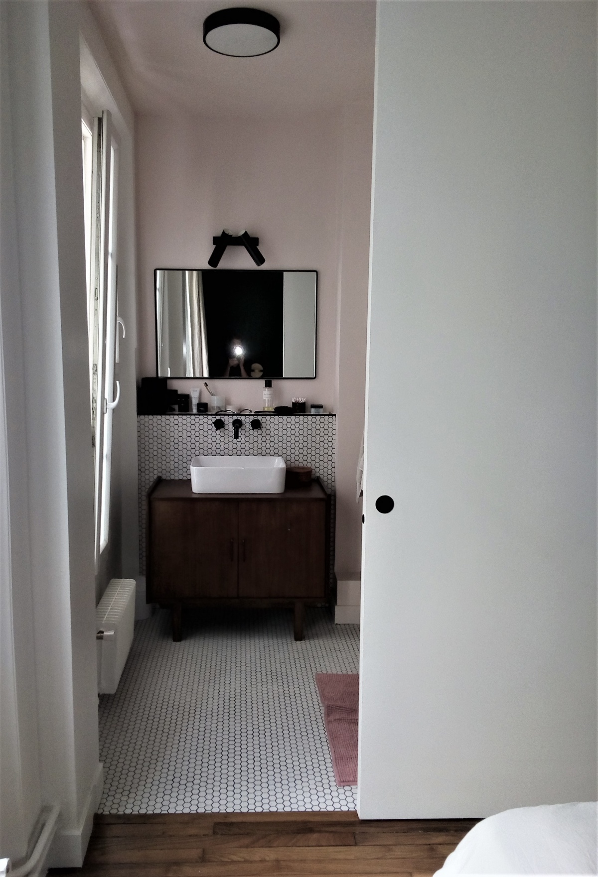 Appartement dans le XIXe : Salle d\'eau