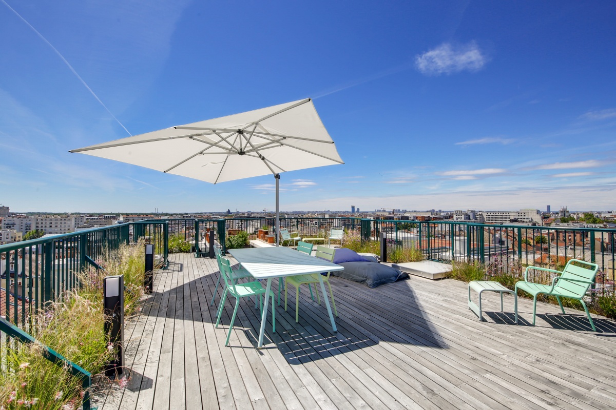 Création et aménagement d'un Rooftop de 150 m2