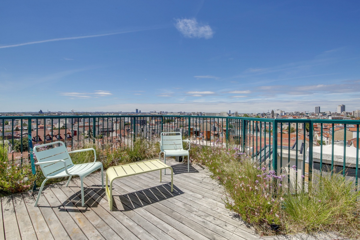 Cration et amnagement d'un Rooftop de 150 m2 : Terrasse vegetalisee architecte paris 5