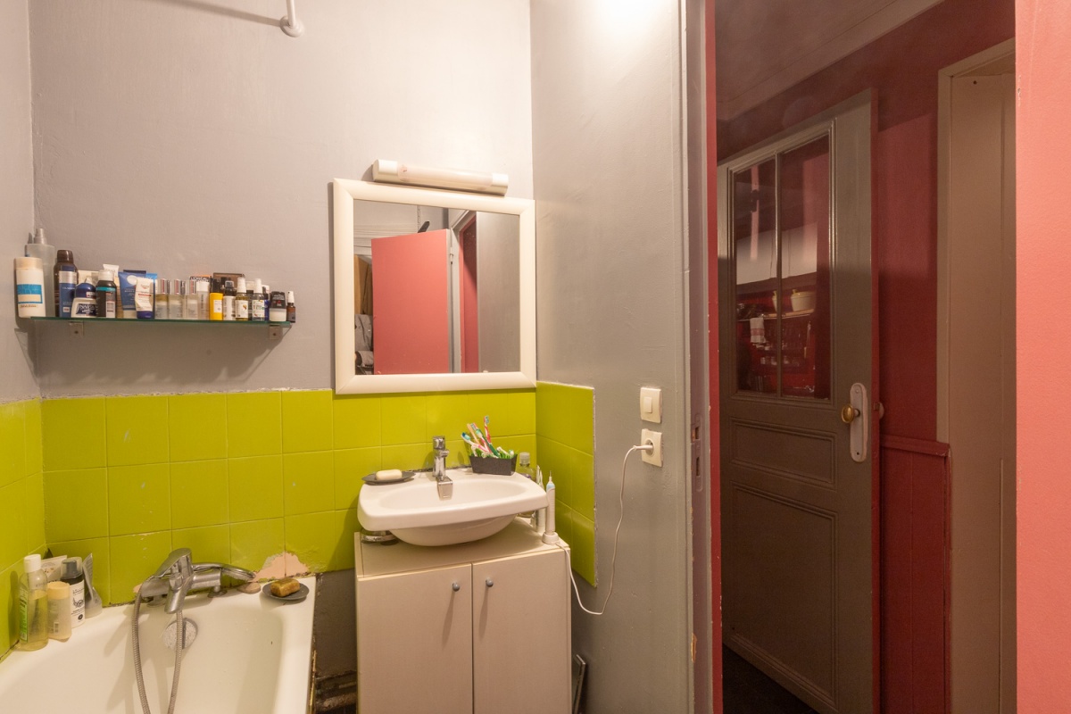 Rnovation d'appartement IDF : Salle de Bains - Avant