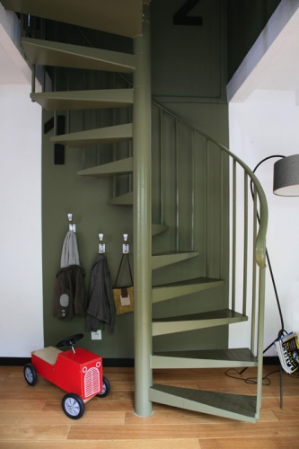 Rnovation complte d'une maison individuelle : Rez de chausse/ escalier