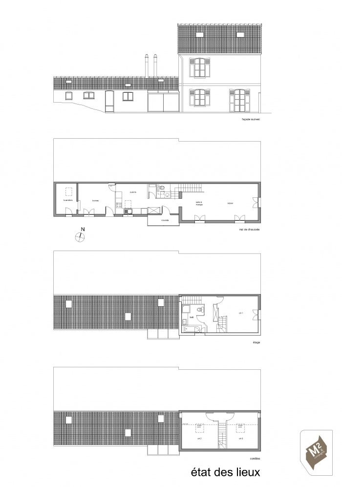 extension/surlvation  ossature bois : prsentation tat des lieux