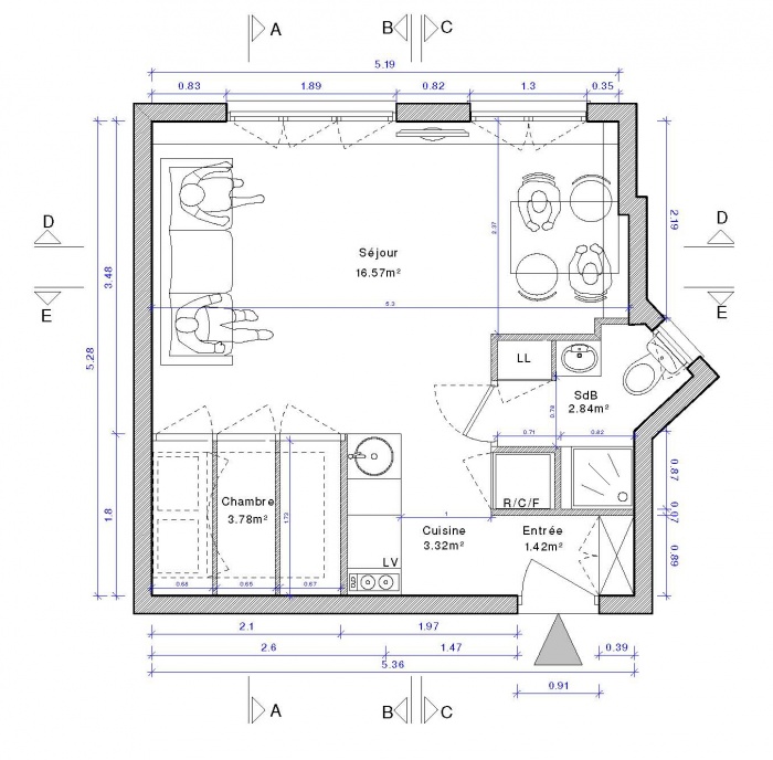 Appartement C : Plan Projet