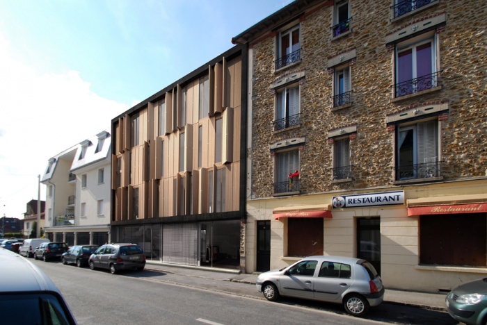 CREATION D'UN BATIMENT: LOGEMENTS ET ACTIVITE - VAIRES SUR MARNE : image_projet_mini_66087