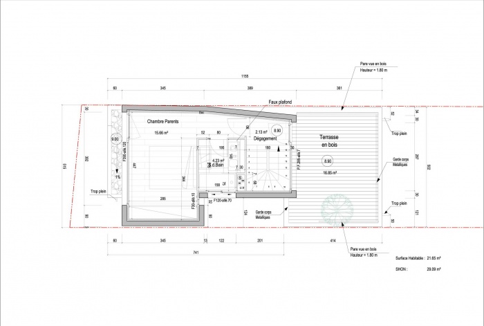 Maison Cubique : R+3