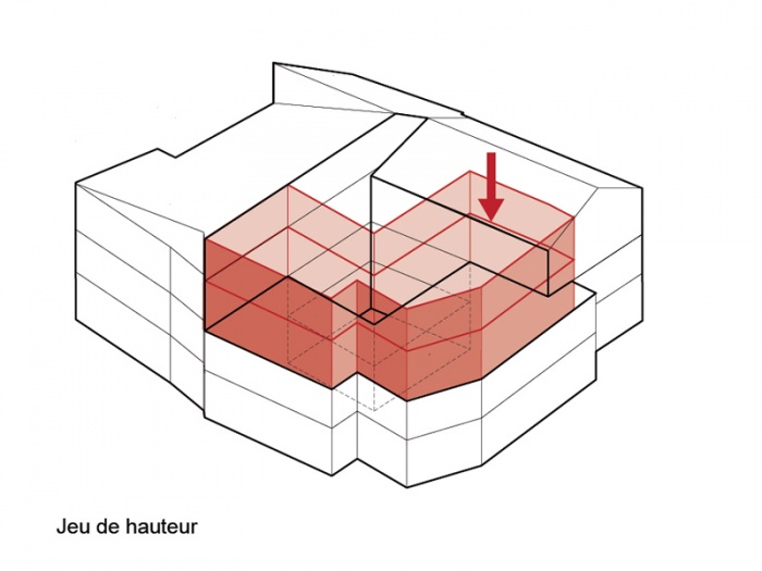 Rhabilitation, extension et surlvation d'un immeuble insalubre - Meaux : 06.SCHEMAS AXOS2