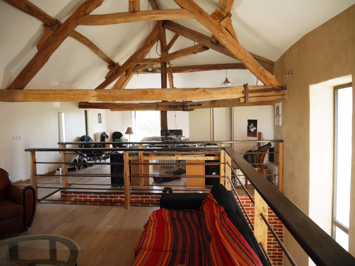 Transformation d'une grange en loft